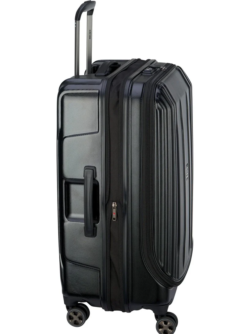 DELSEY Paris  Cruise 70 Cm Hardcase 4 Double Wheel Check-In Luggage Trolley Case - Black  | Best Price UAE